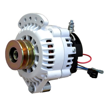 BALMAR Alternator 120 AMP 12V 1-2in Single Foot Spindle Mount Dual Vee Pulley w/Isolated Ground 621-120-DV